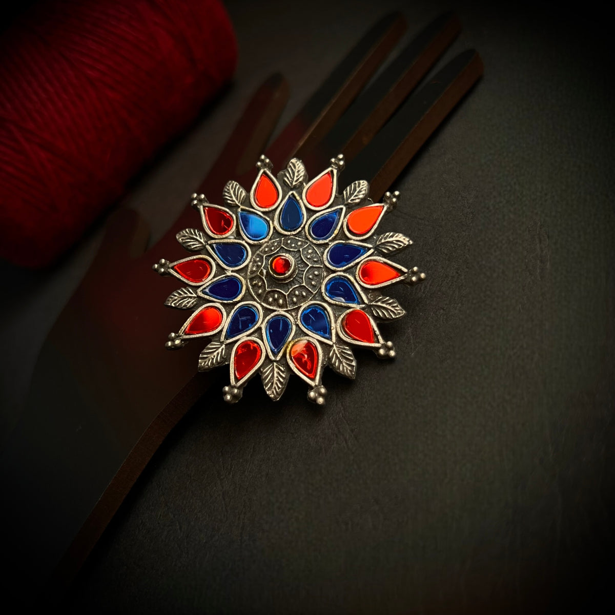 LILLY PRO AFGHANI MEENA FINGER RING R45