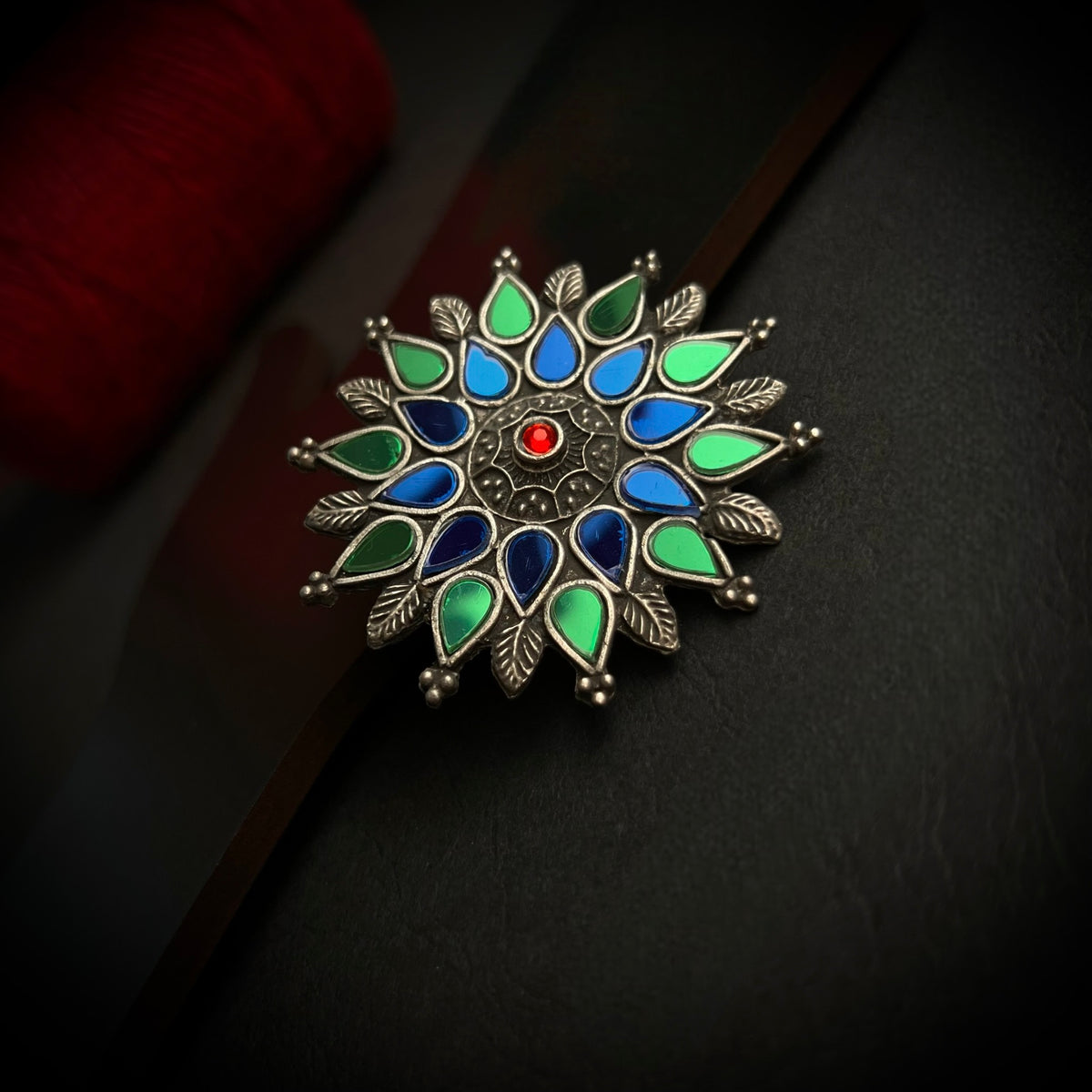 LILLY PRO AFGHANI MEENA FINGER RING R45