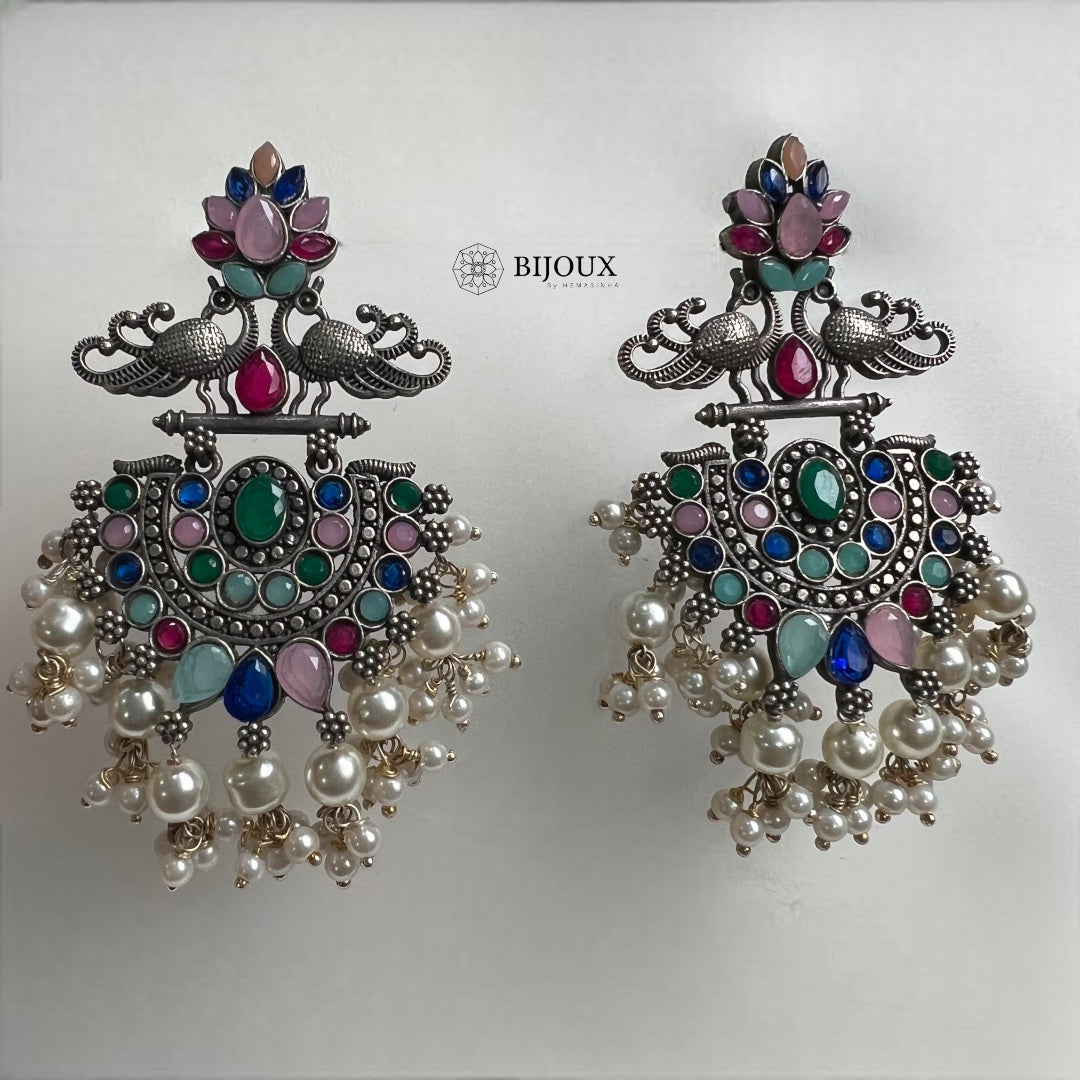 ZIFY ELEGANCE SILVER LOOK ALIKE EARRING ER369