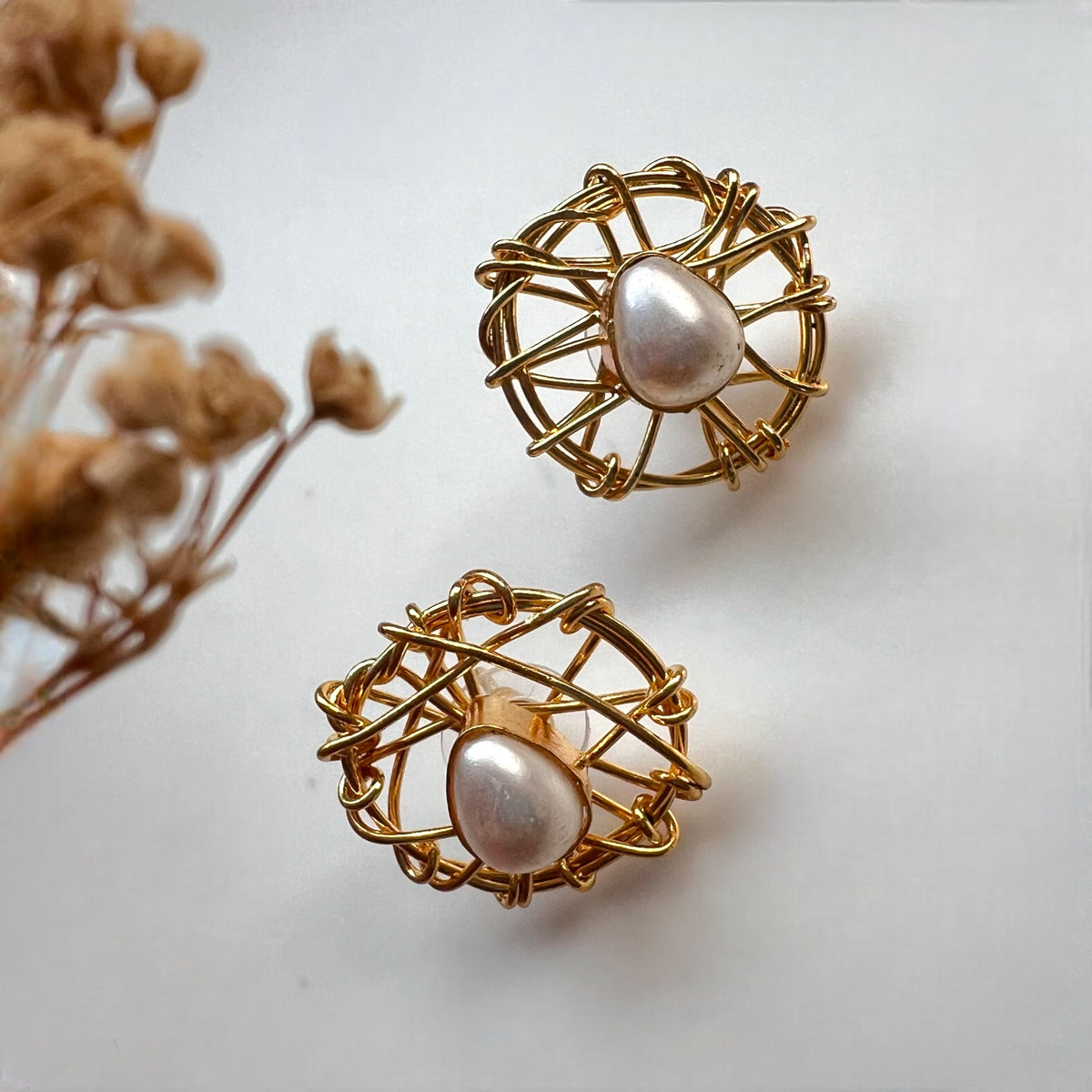 BORAM BIJOUX PREMIUM AND EXCLUSIVE SEMI HANDMADE CHOKER WITH EARRINGS CH422