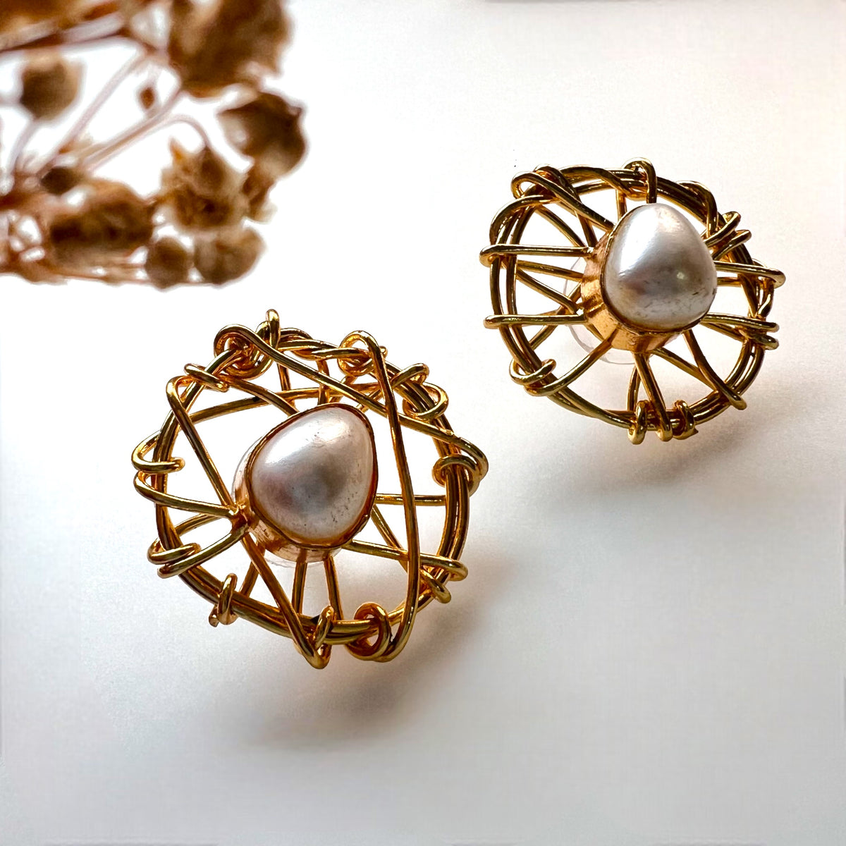 BORAM BIJOUX PREMIUM AND EXCLUSIVE SEMI HANDMADE CHOKER WITH EARRINGS CH422