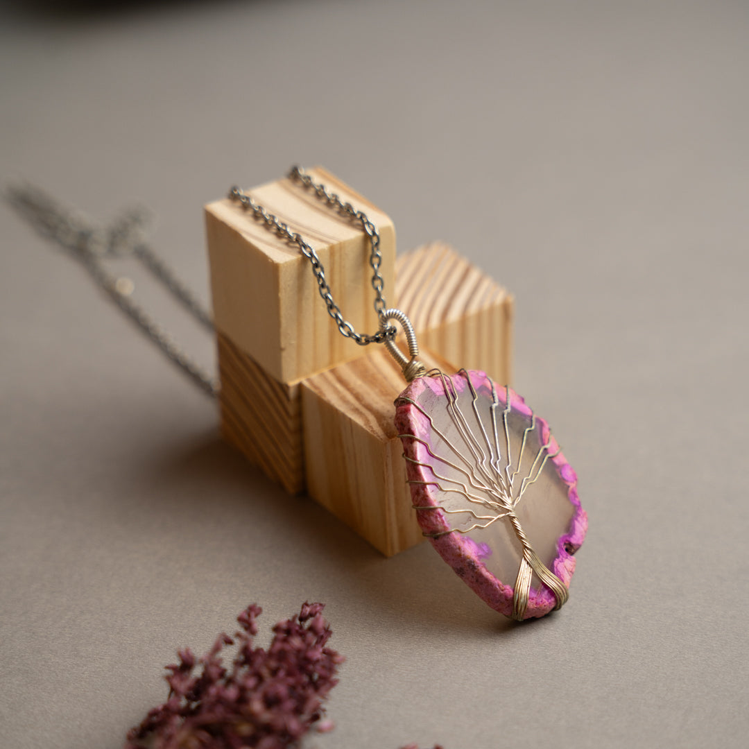 GARIMA HANDMADE AGATE STONE ANTIQUE NECKPIECE/NECKLACE NL258