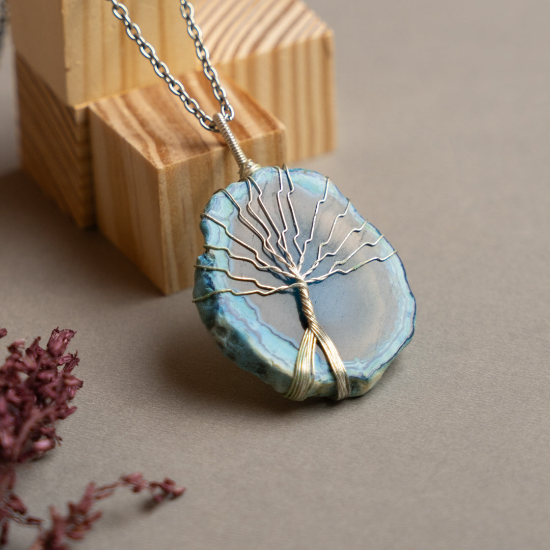 GARIMA HANDMADE AGATE STONE ANTIQUE NECKPIECE/NECKLACE NL258