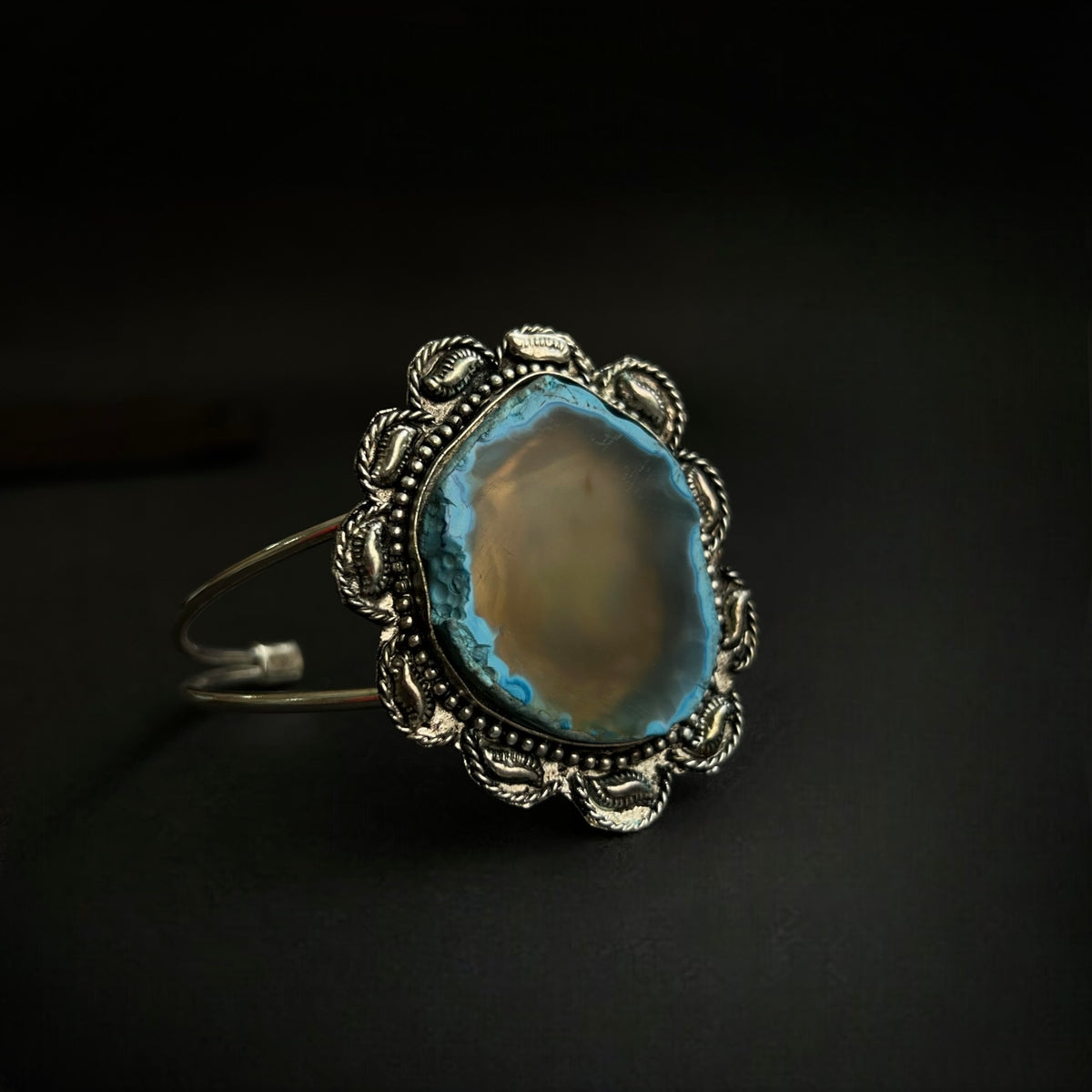 BANITA SEMI HANDMADE OXIDIZED HAND CUFFS/BRACELET/BANGLES/KADAS BR91