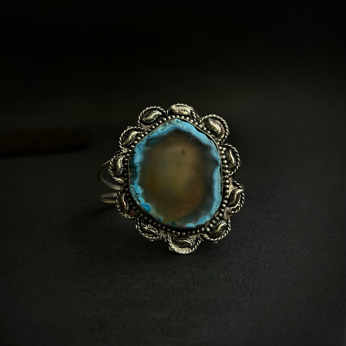 BANITA SEMI HANDMADE OXIDIZED HAND CUFFS/BRACELET/BANGLES/KADAS BR91