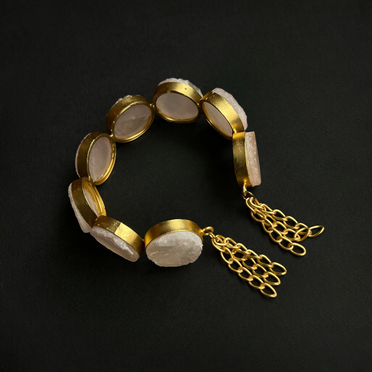 NATURAL STONE RAW AND RUSTIC GALAXY BRACELET BR20