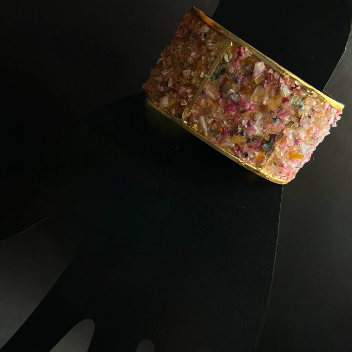 CRYSTAL CASCADE STONE CHIP BRACELETS BR23