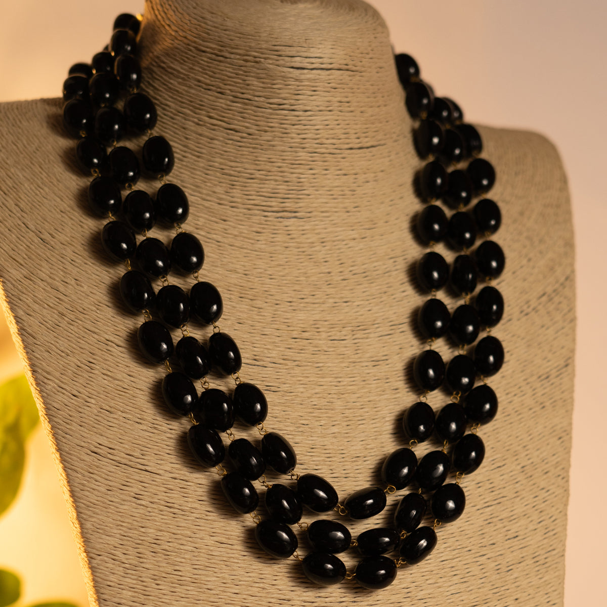 FAIRY 3-LAYERED HANDMADE STATEMENT MALA ML01