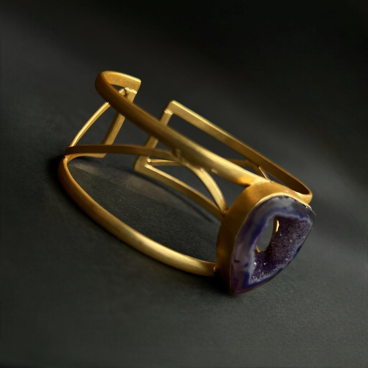 SINGLE HEART AGATE BRACELET BR24