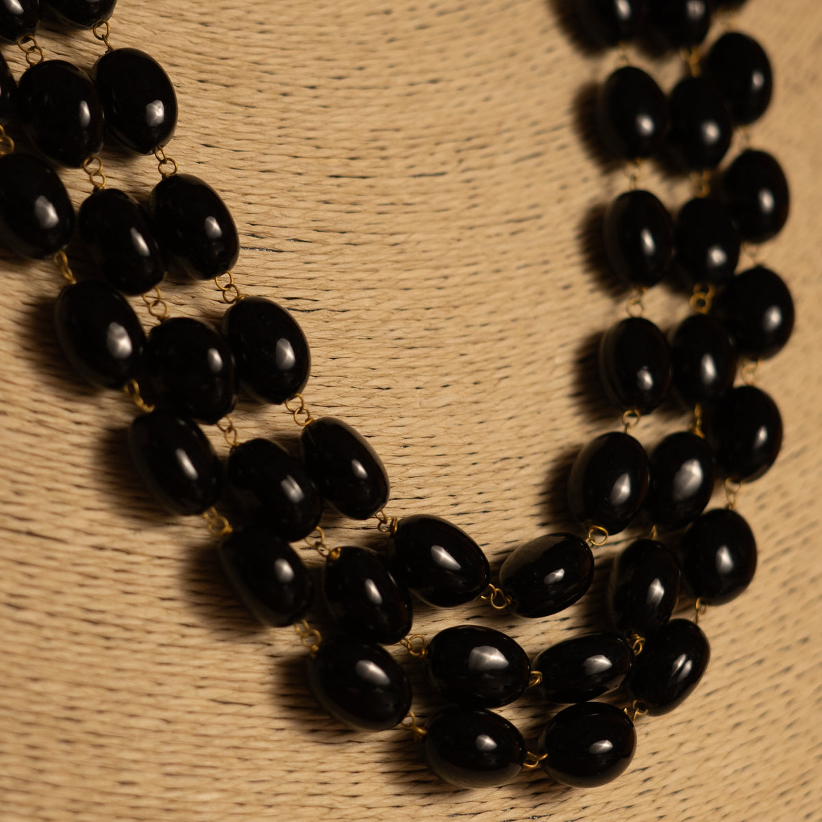 FAIRY 3-LAYERED HANDMADE STATEMENT MALA ML01