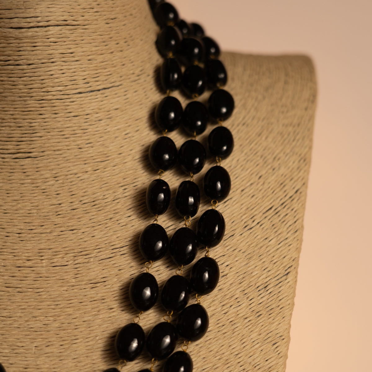 FAIRY 3-LAYERED HANDMADE STATEMENT MALA ML01