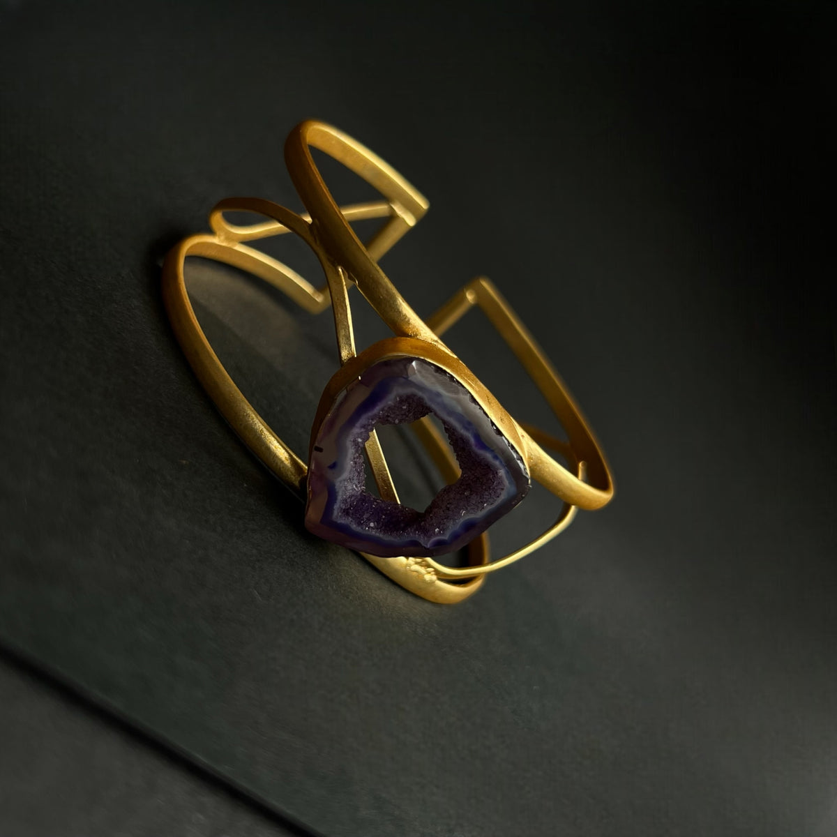 SINGLE HEART AGATE BRACELET BR24