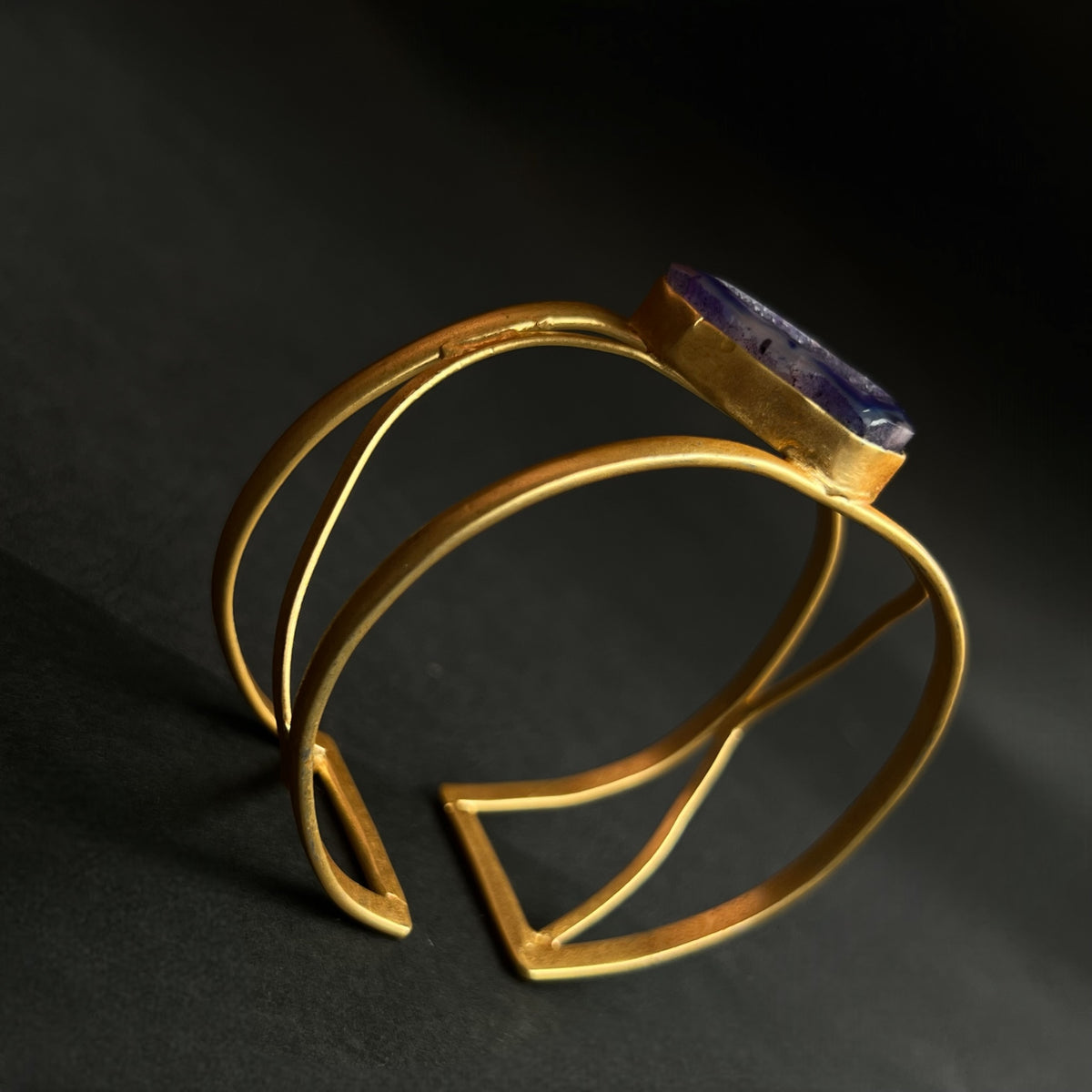 SINGLE HEART AGATE BRACELET BR24