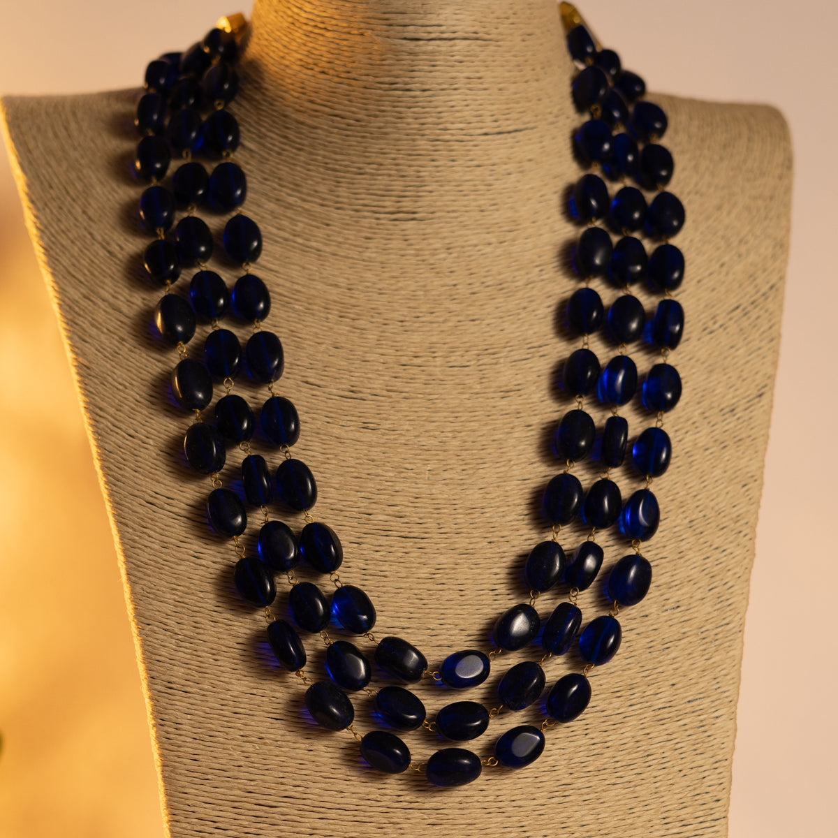 FAIRY 3-LAYERED HANDMADE STATEMENT MALA ML01