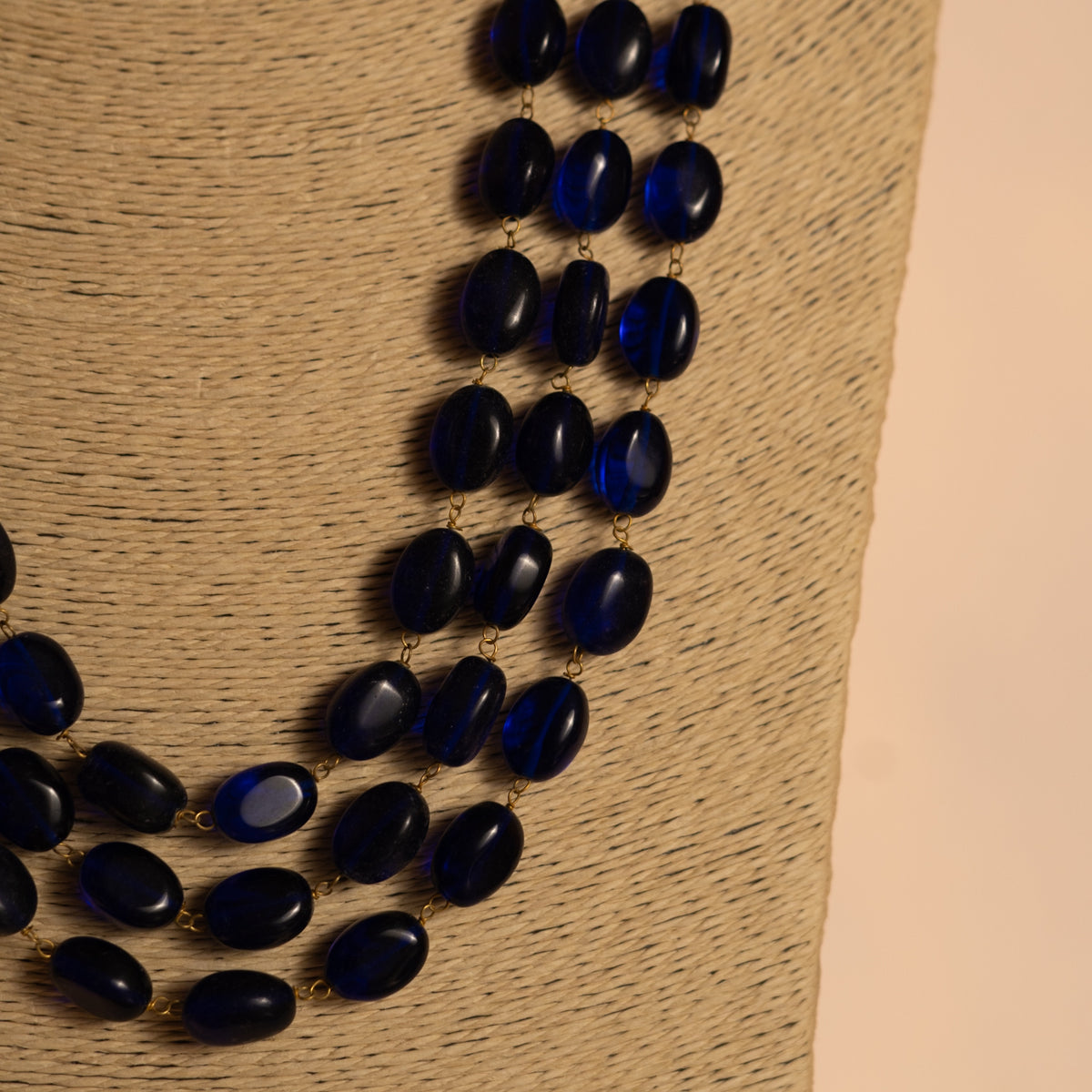 FAIRY 3-LAYERED HANDMADE STATEMENT MALA ML01