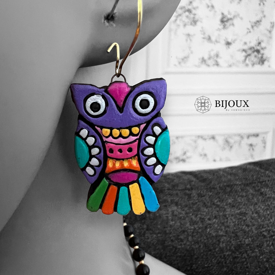 SHADOW SEEKER TERRACOTTA HASLI WITH EARRING TR11