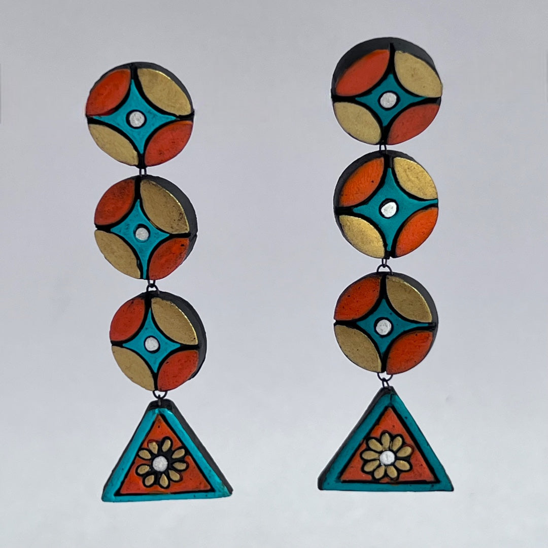 KRISHMA TERRACOTTA HANDMADE DANGLERS TR55