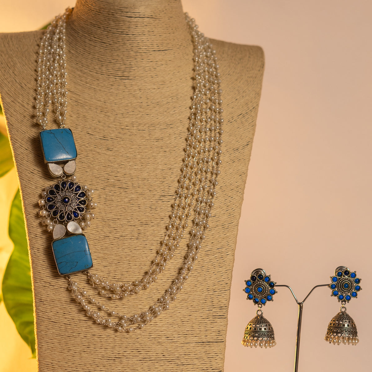 SIRIN HANDMADE MONOLISA STONE  STATEMENT MALA ML46