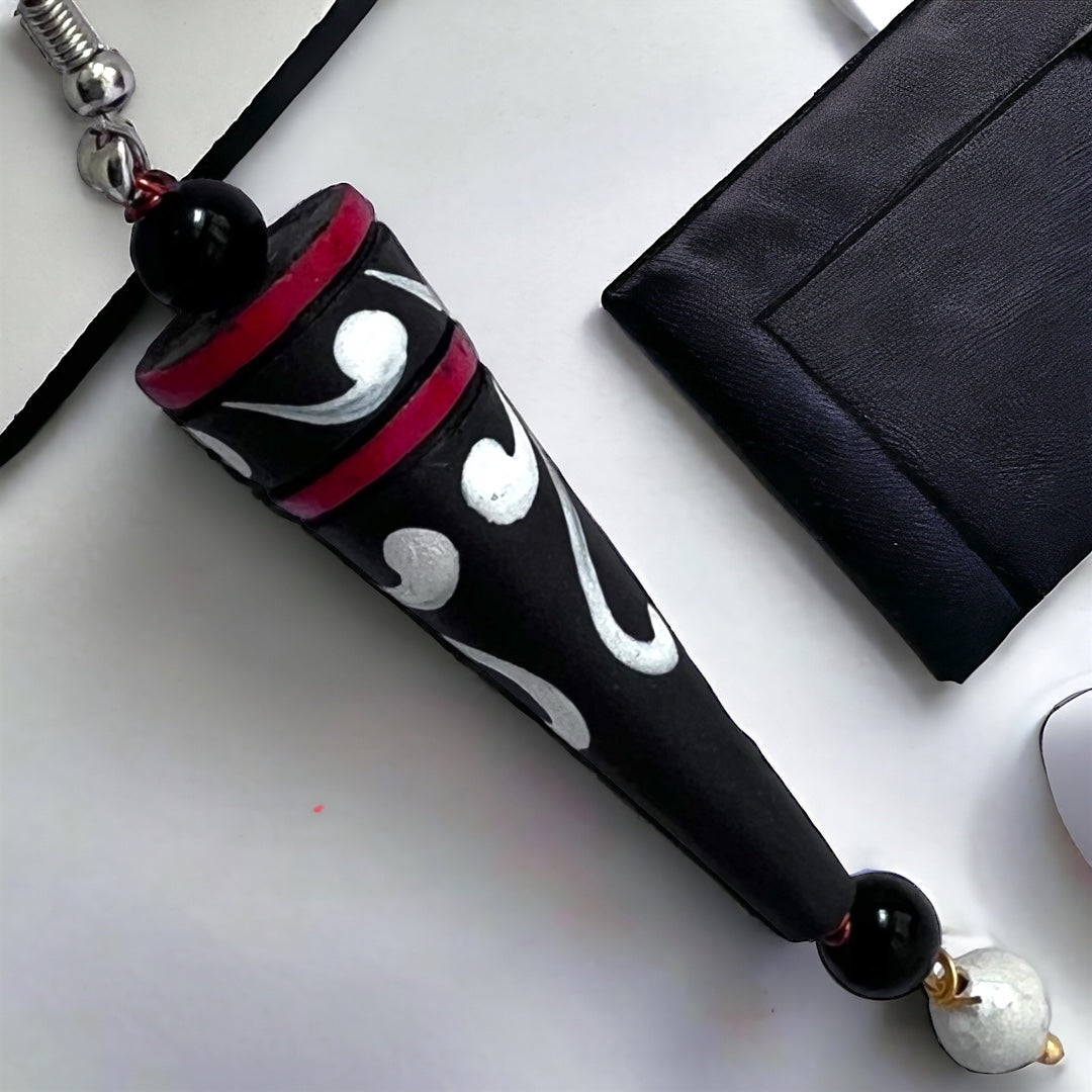 CORNY CARNY TERRACOTTA HANDMADE DANGLERS TR64