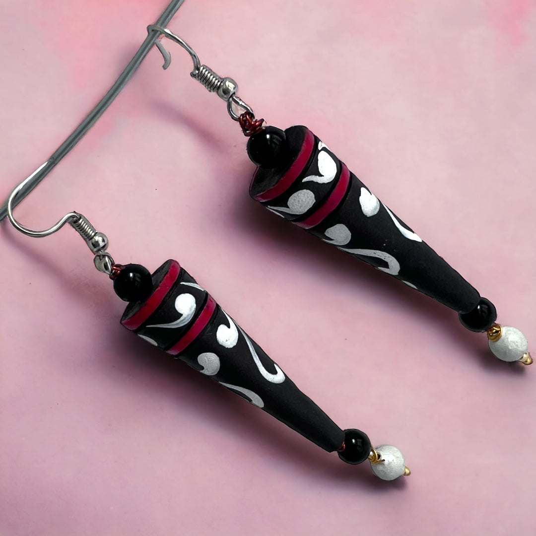 CORNY CARNY TERRACOTTA HANDMADE DANGLERS TR64