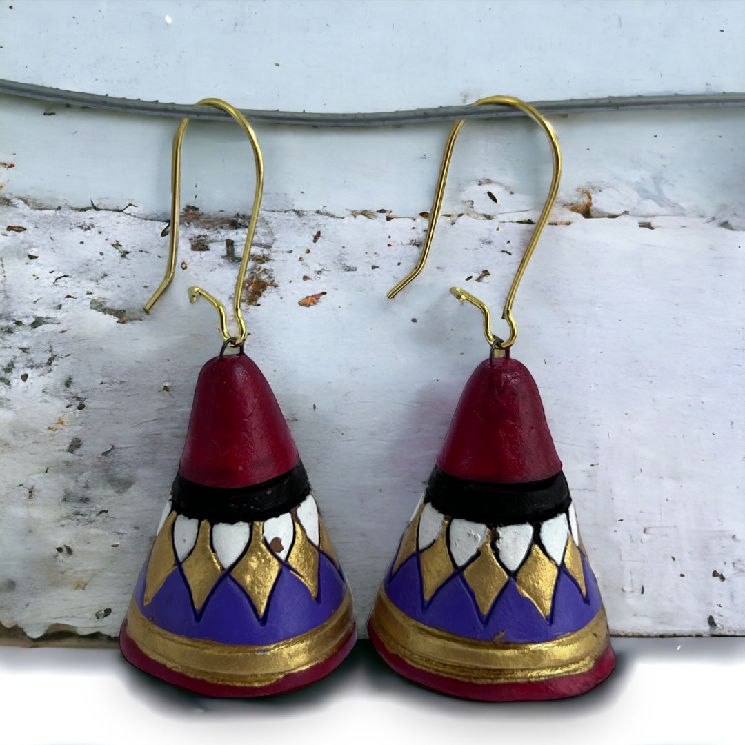 CONY JOWI TERRACOTTA HANDMADE JHUMKAS TR67