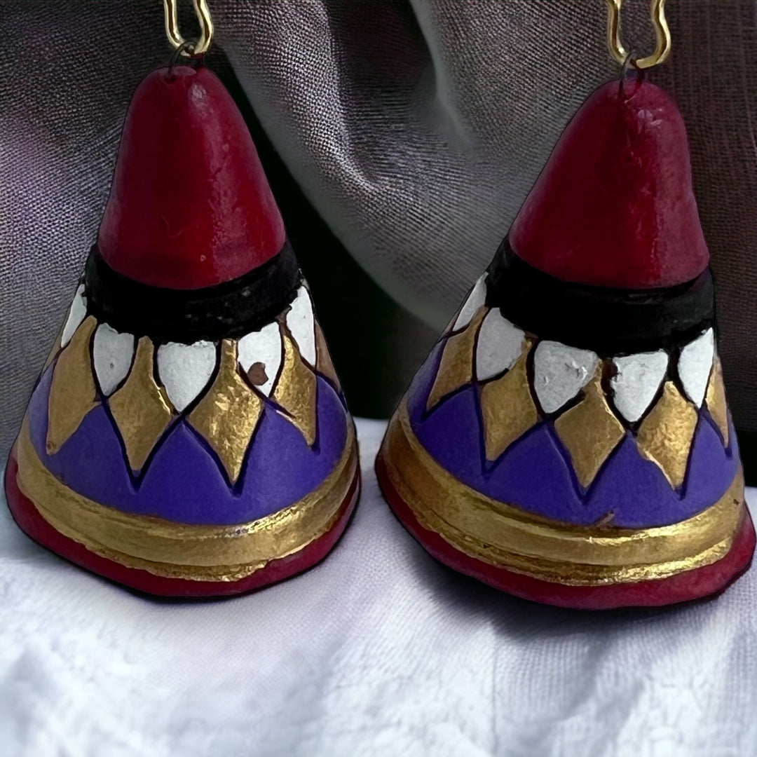 CONY JOWI TERRACOTTA HANDMADE JHUMKAS TR67