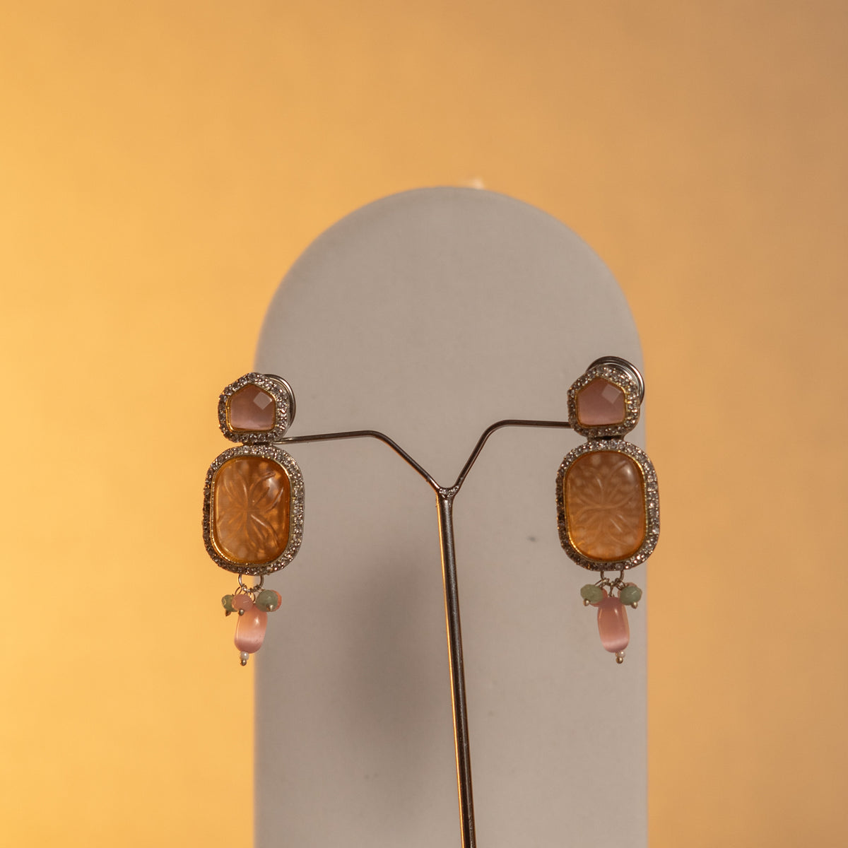 KUNDHAVAI CLASSIC LAYERED ONEX HANDMADE NECKLACE NL50