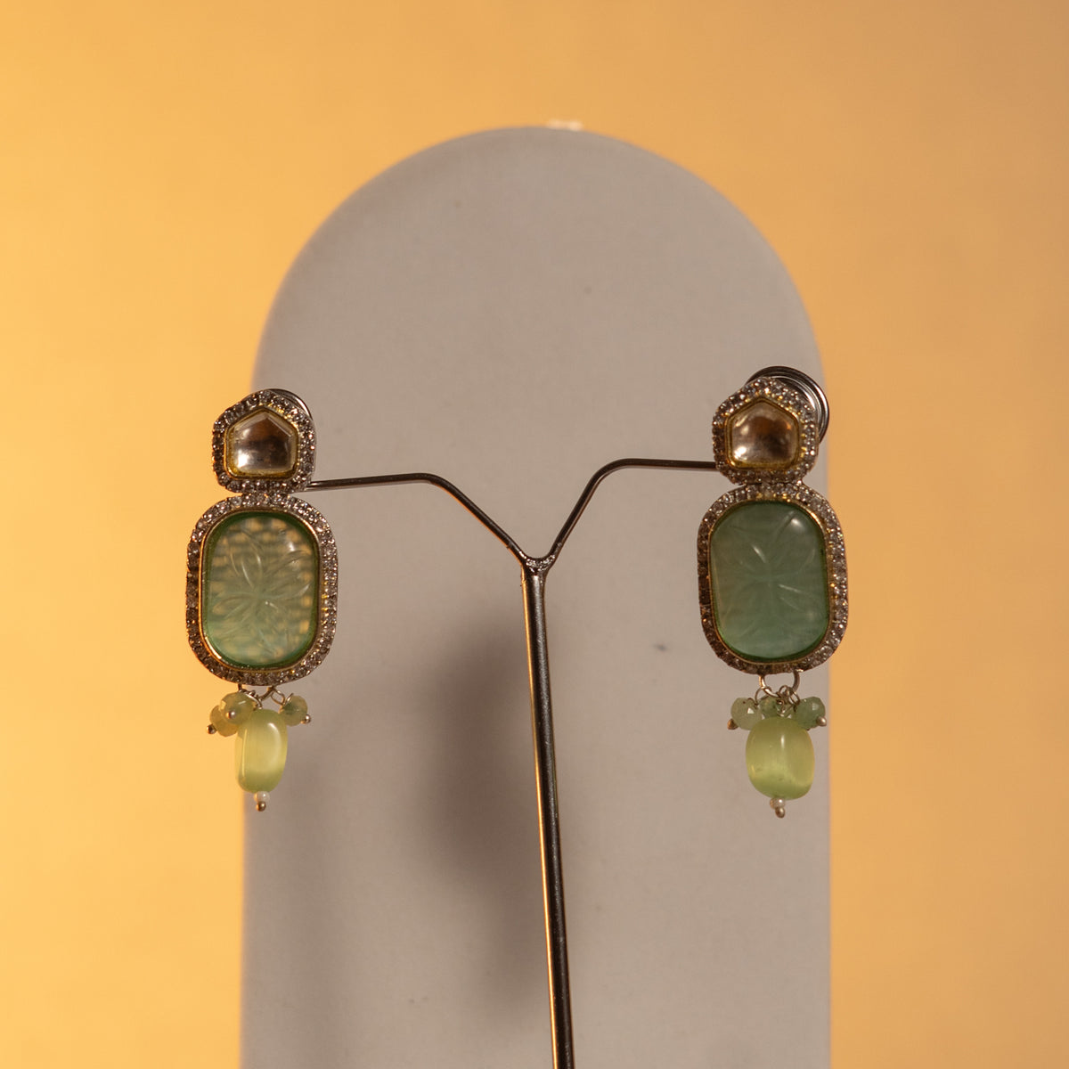 KUNDHAVAI CLASSIC LAYERED ONEX HANDMADE NECKLACE NL50