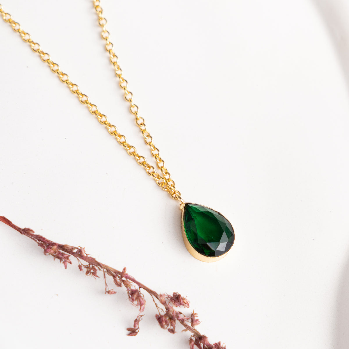 RUBY GOLD TONED HANDMADE HAND HAMMERED NECKLAC EARRINGS AND KADA OF18