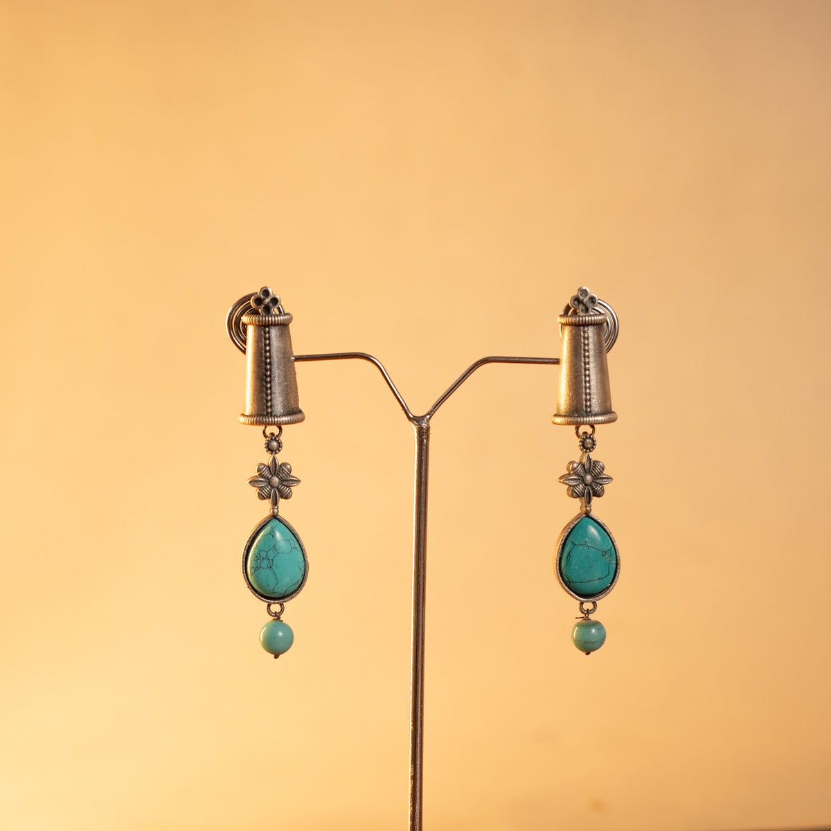 ZIYAN SILVER LOOKALIKE ANTIQUE TRIBAL MALA MALA/ NECKPIECE  ML203