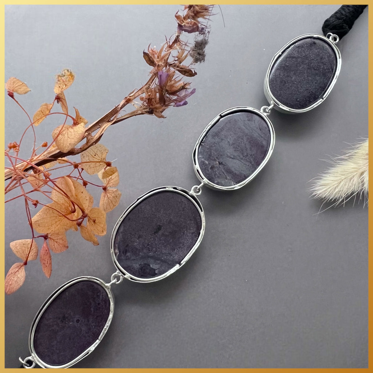 RIMIKA BIJOUX PREMIUM AND EXCLUSIVE NATURAL STONE HANDMADE CHOKER CH377