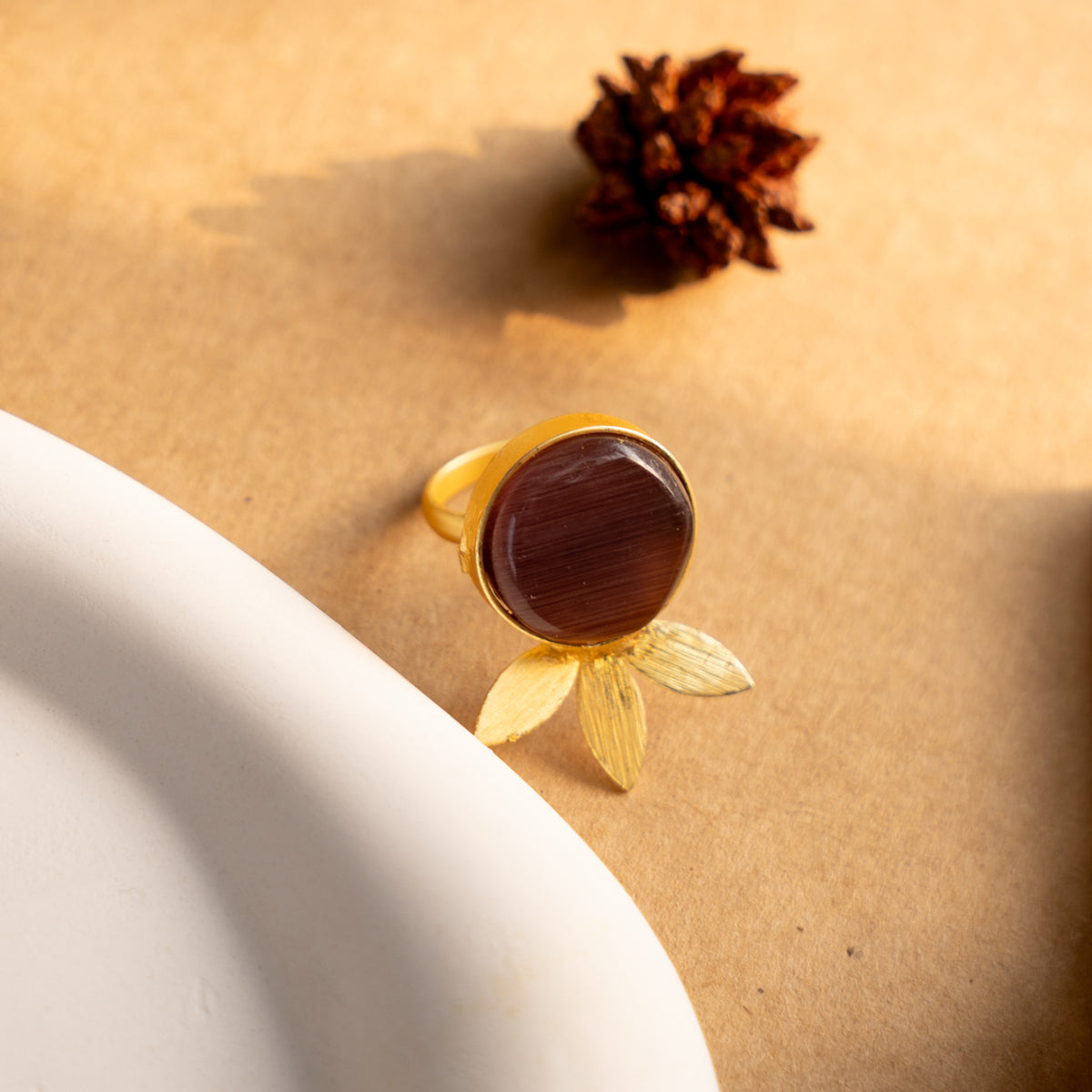 MOXIE SET RING EARRING AND NECKLACE HANDMADE GOLD TONED PREMIUM NECKLACE/NECKPIECE EARRING SET NL31