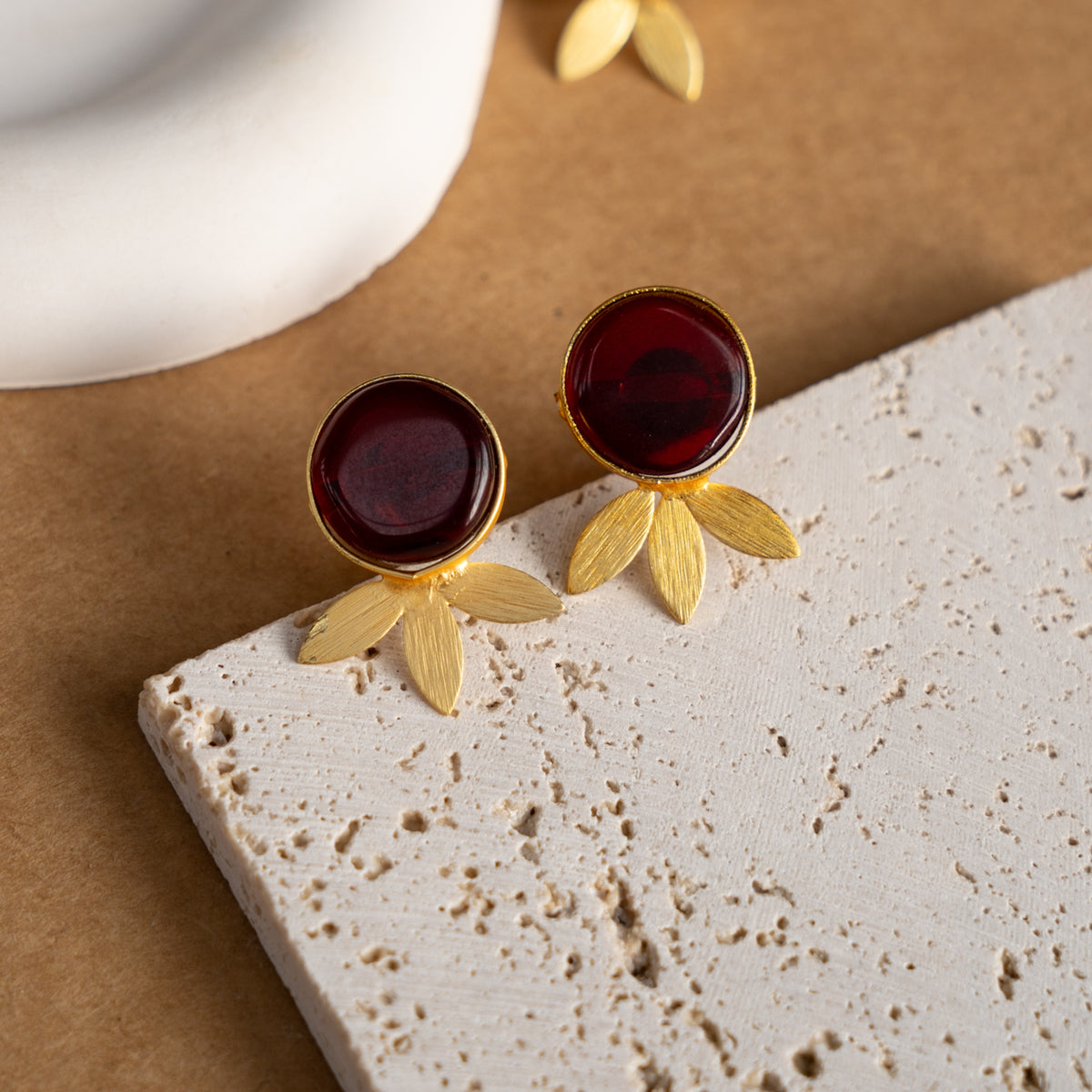 MOXIE SET RING EARRING AND NECKLACE HANDMADE GOLD TONED PREMIUM NECKLACE/NECKPIECE EARRING SET NL31