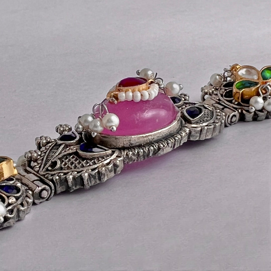 VISHUNA BIJOUX PREMIUM AND EXCLUSIVE HANDMADE CHOKER WITH EARRINGS CH150