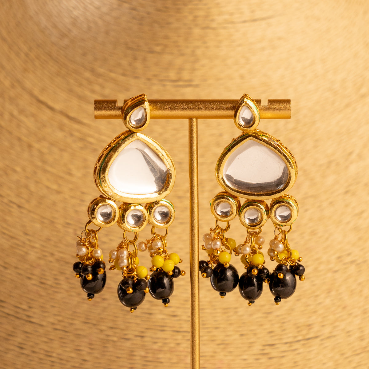 VILONA KUNDAN HANDMADE ANTIQUE NECKPIECE NECKLACE NL98