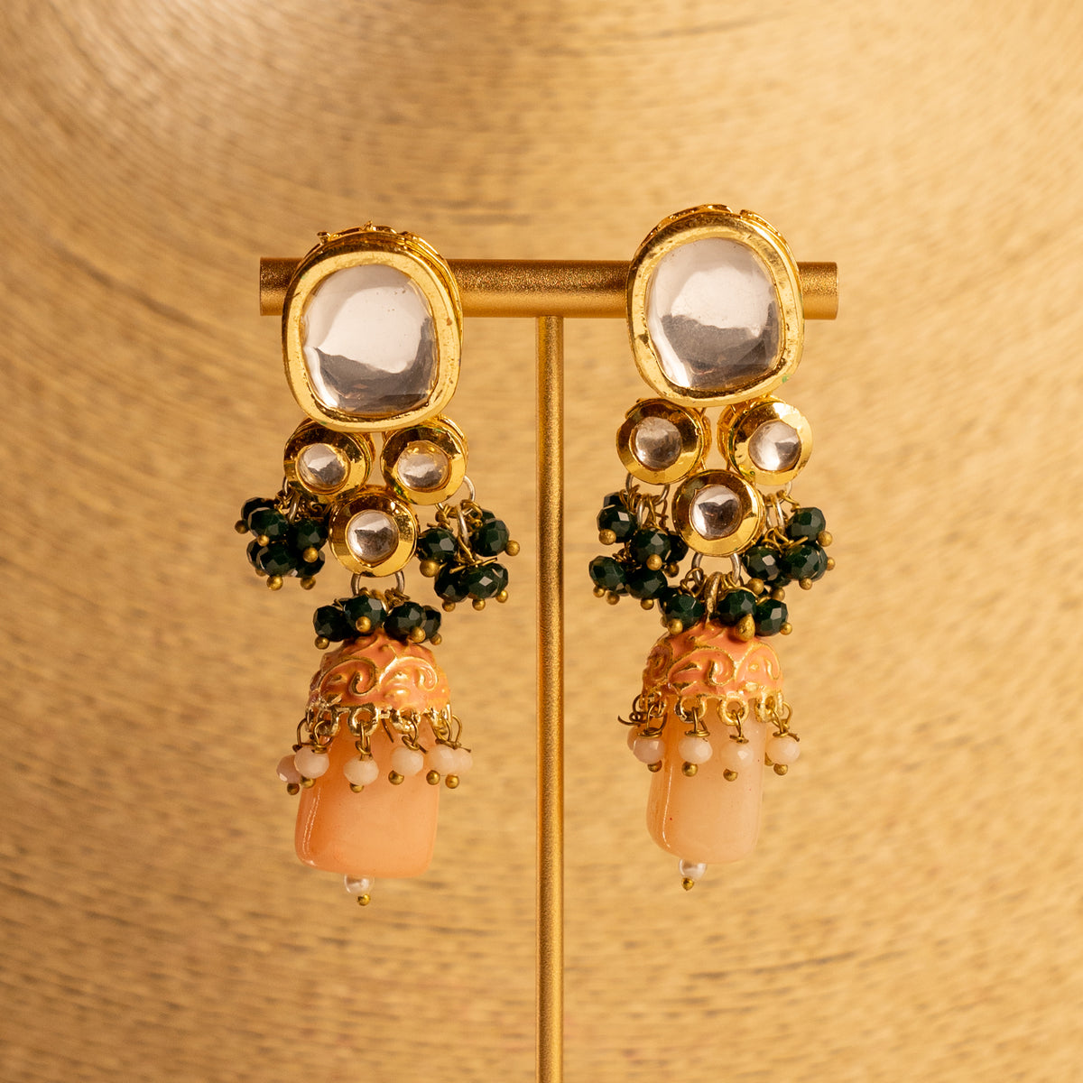 VISHNUKA KUNDAN HANDMADE ANTIQUE NECKPIECE NECKLACE NL103