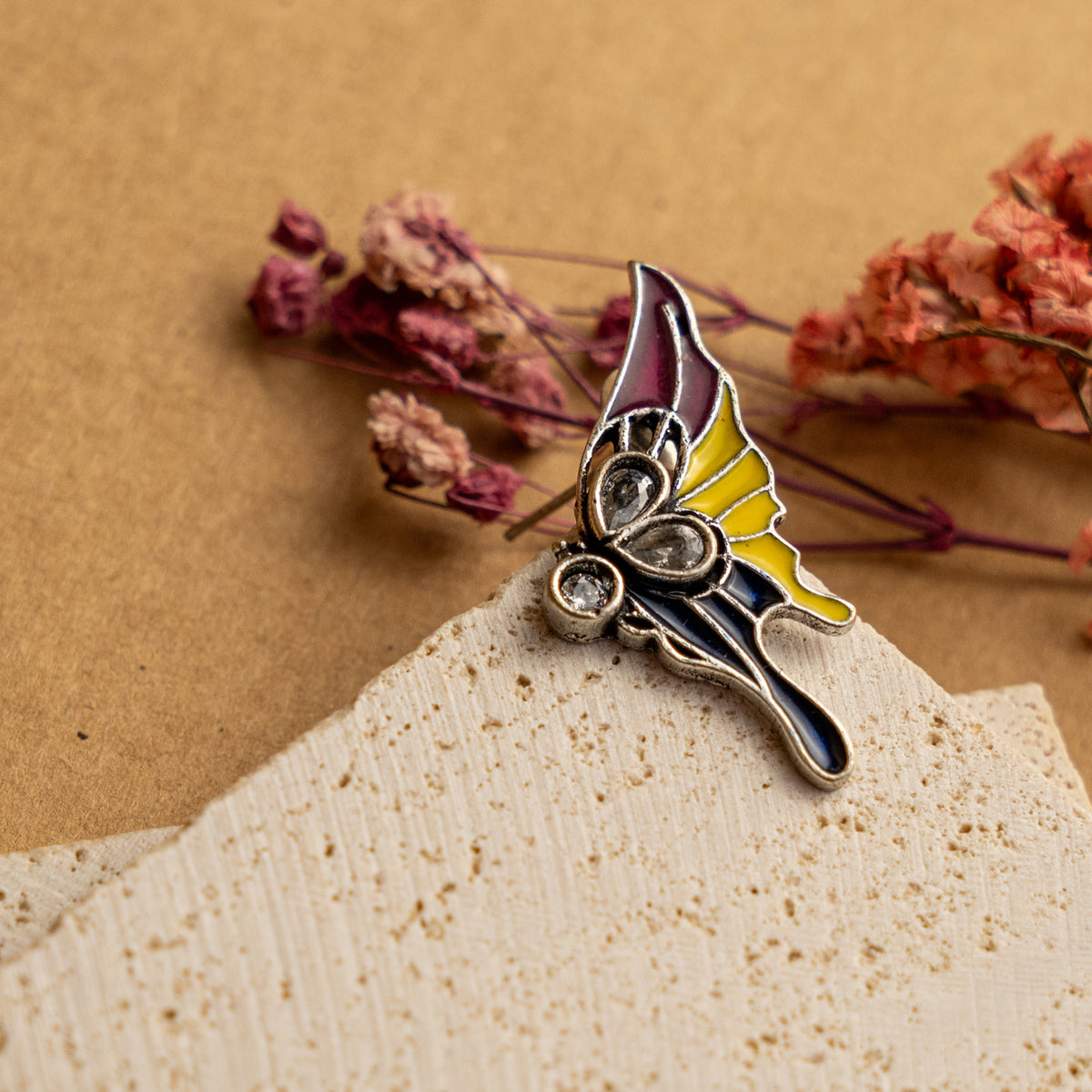 MIA OXIDIZED HANDMADE EARRINGS/ STUDS ER662