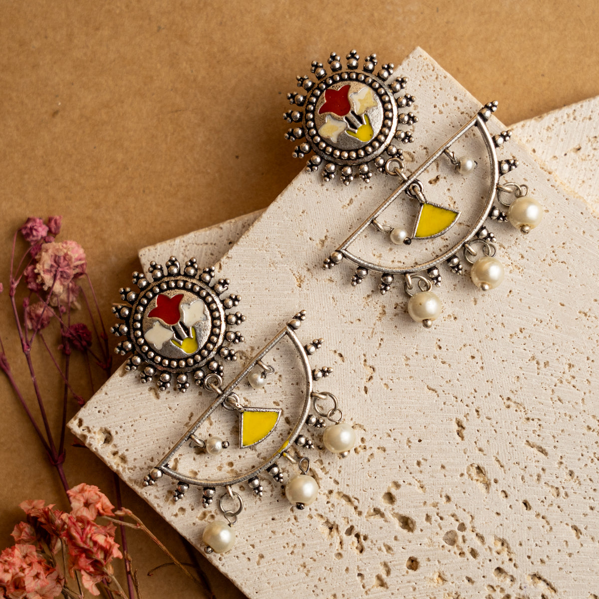 VIDHYARTA SEMI HANDMADE EARRINGS ER700