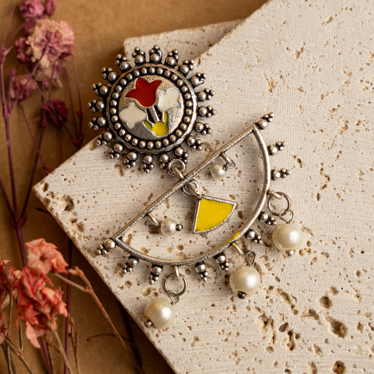 VIDHYARTA SEMI HANDMADE EARRINGS ER700