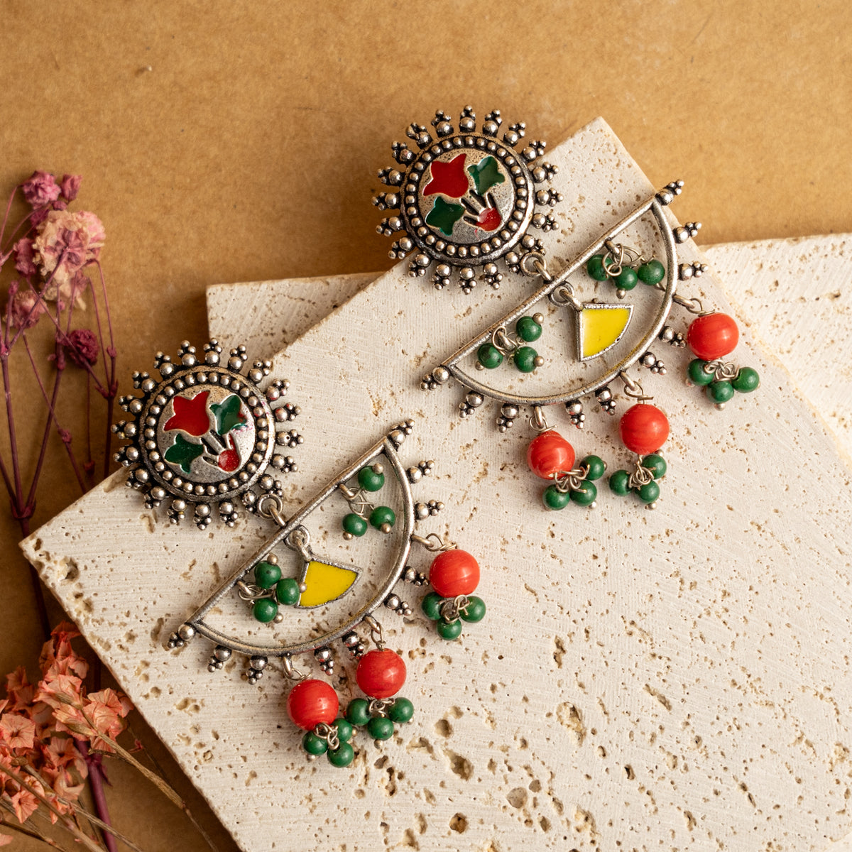 VIDHYARTA SEMI HANDMADE EARRINGS ER700