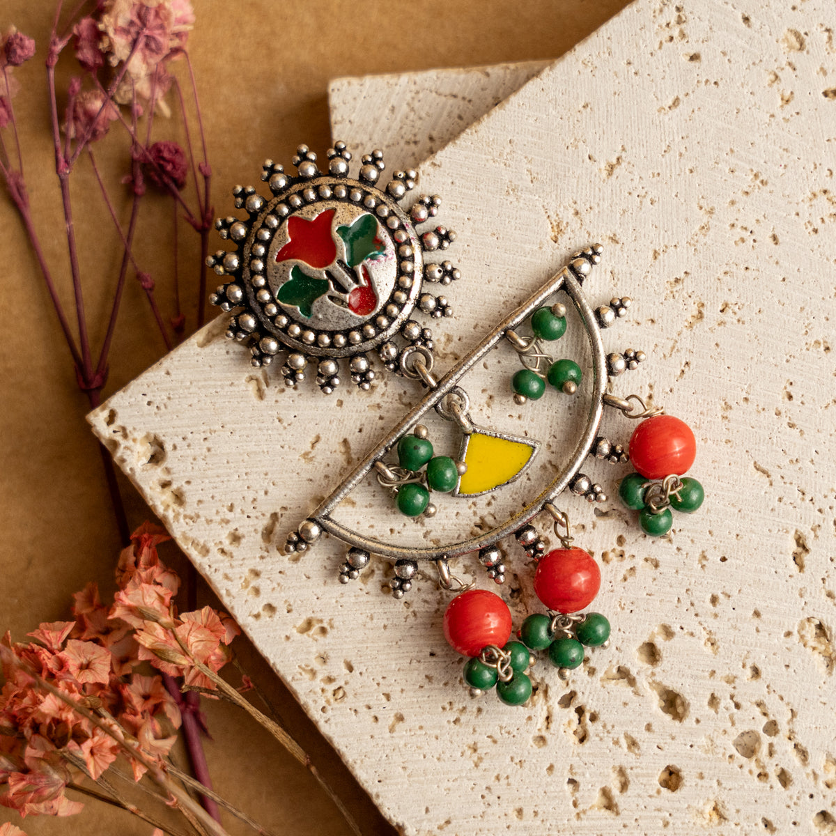 VIDHYARTA SEMI HANDMADE EARRINGS ER700