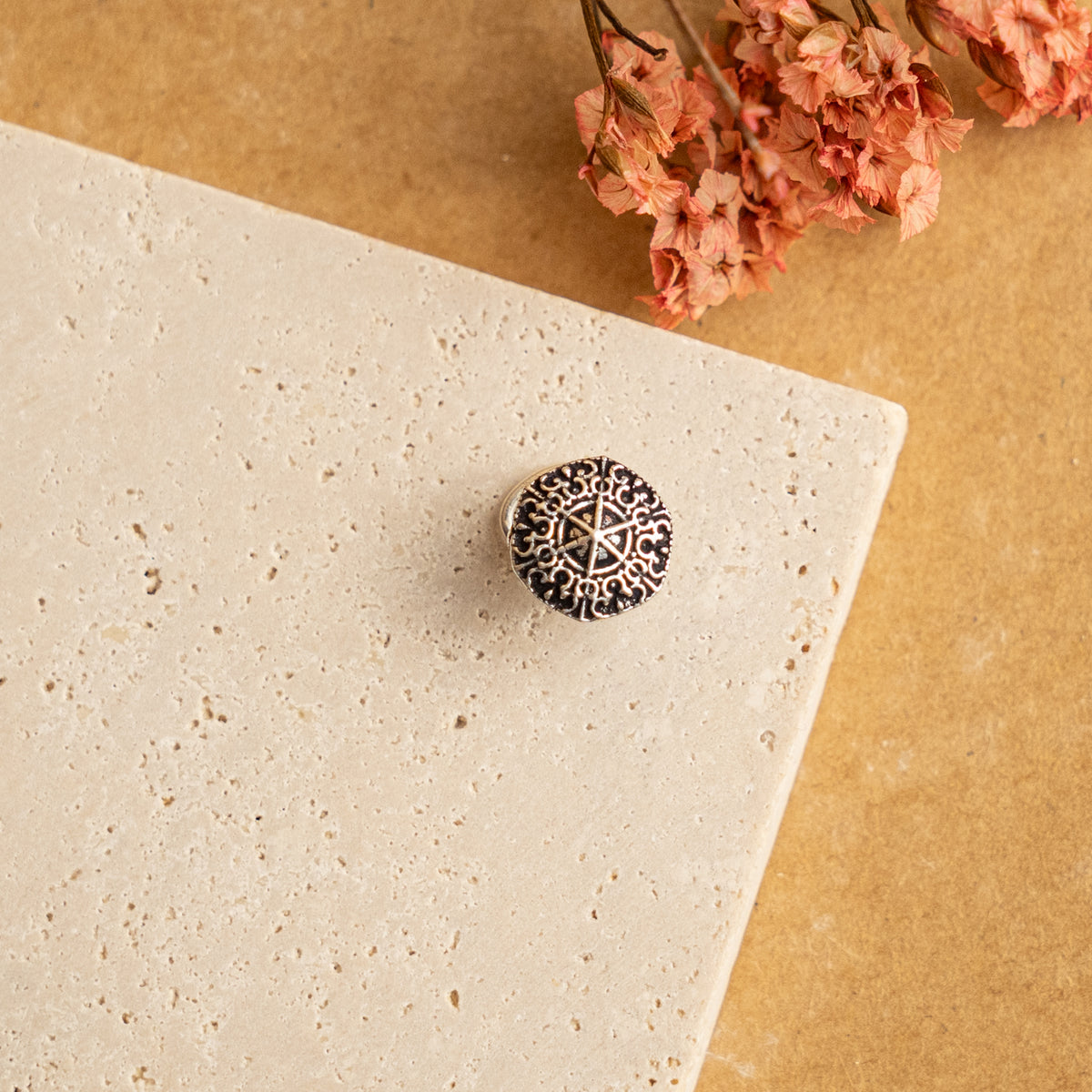 VIOLET PIERCED NOSE STUDS NS76