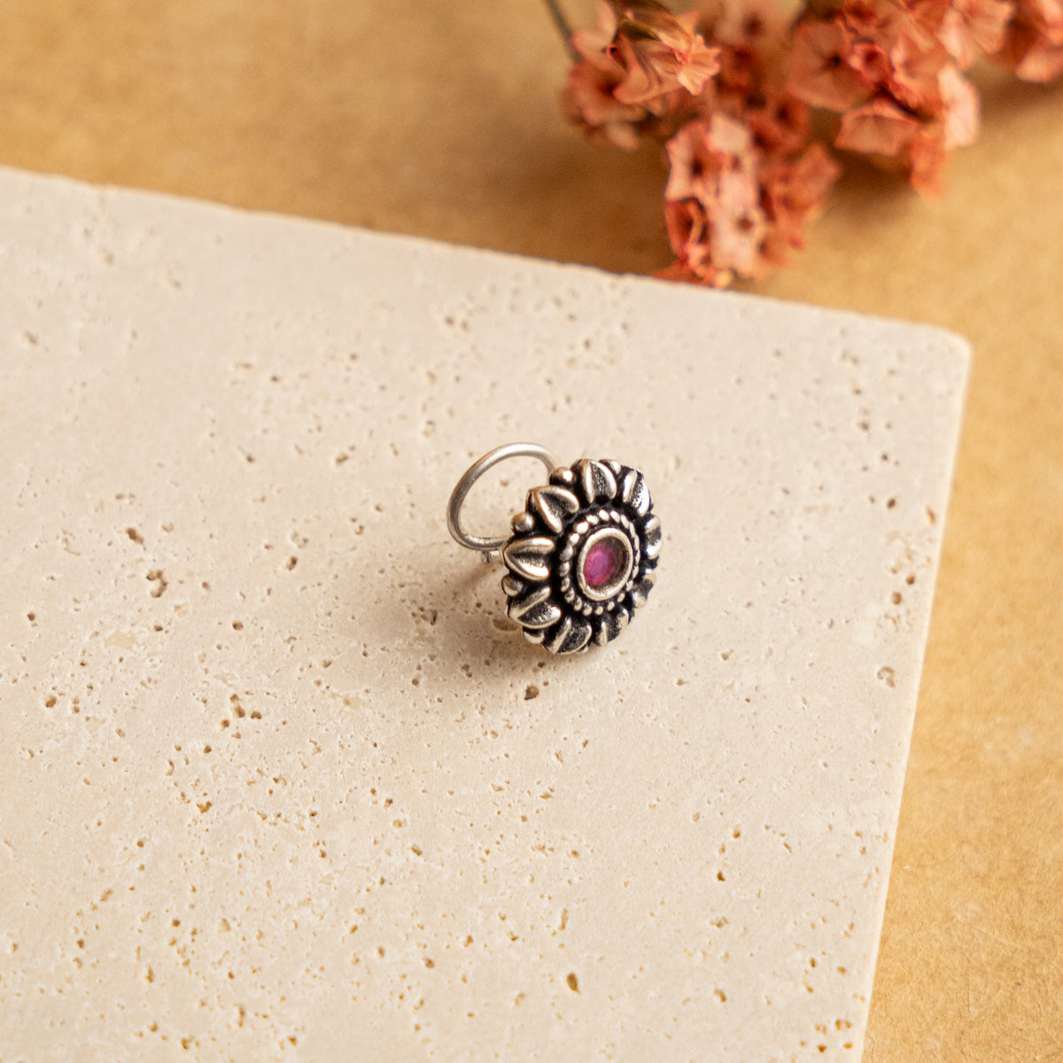 LIYA PIERCED NOSE STUDS NS57