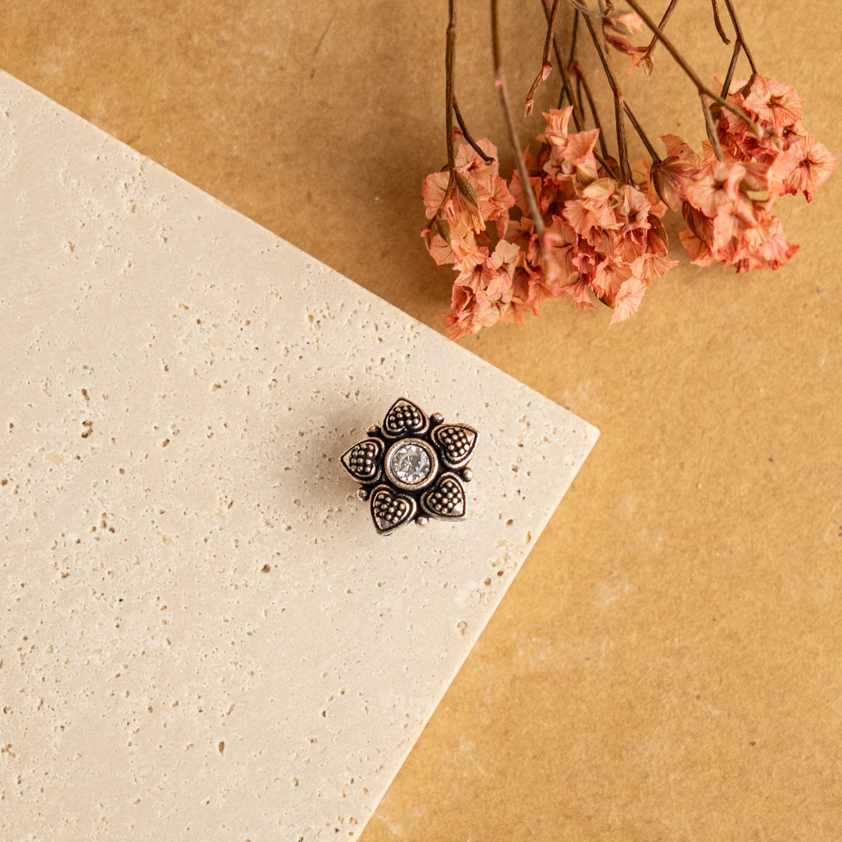 ELOISE PIERCED NOSE STUDS NS80