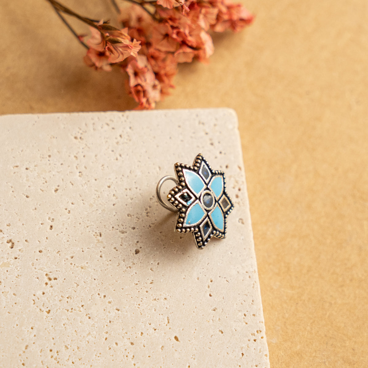 AILANY PIERCED NOSE STUDS NS83