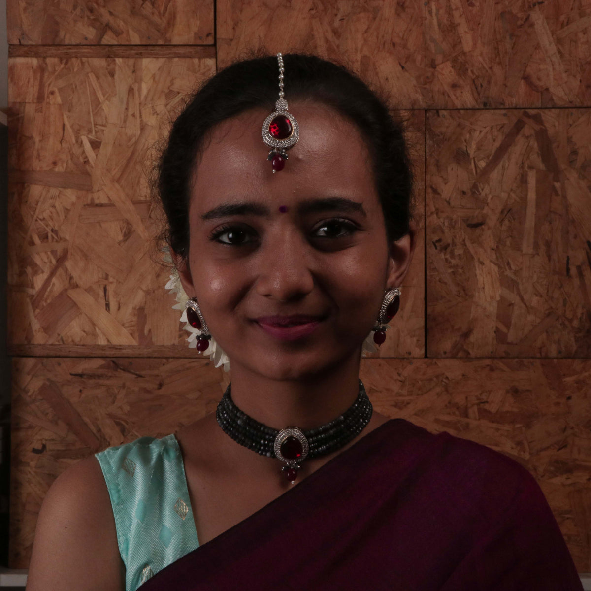 SOPHIE ONEX BEADS BIJOUX PREMIUM AND EXCLUSIVE HANDMADE CHOKER WITH EARRINGS CH210