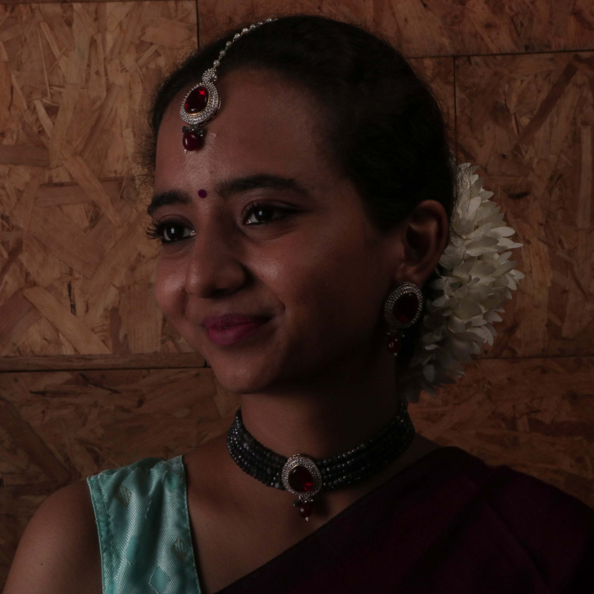 SOPHIE ONEX BEADS BIJOUX PREMIUM AND EXCLUSIVE HANDMADE CHOKER WITH EARRINGS CH210