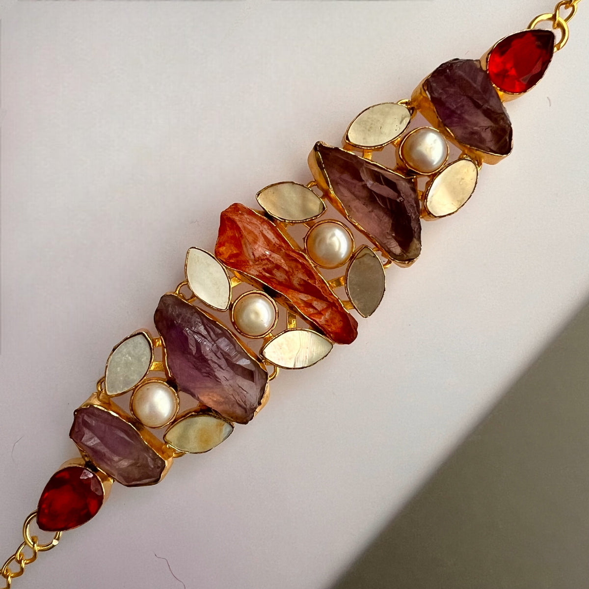 KASHVI HANDMADE RAW STONE BIJOUX PREMIUM AND BIJOUX EXCLUSIVE  CHOKER CH487