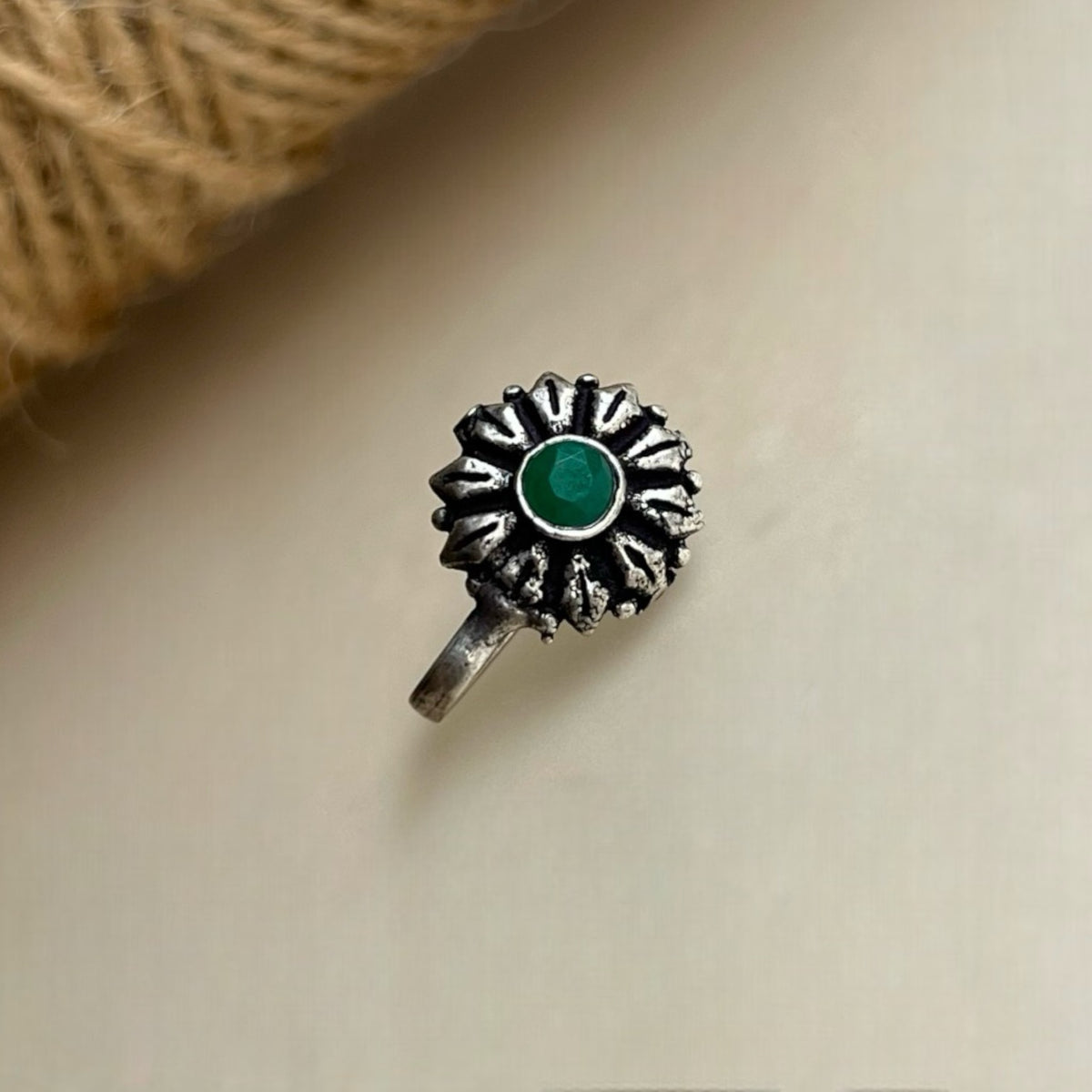 BELLA LAKI FLORA CLIP ON NOSE STUDS NS16