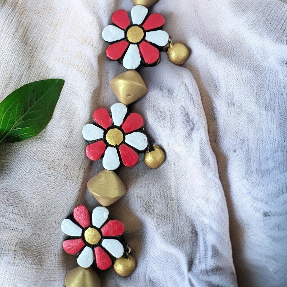 BLOOMBUDDY HANDMADE TERRACOTTA MALA TR29
